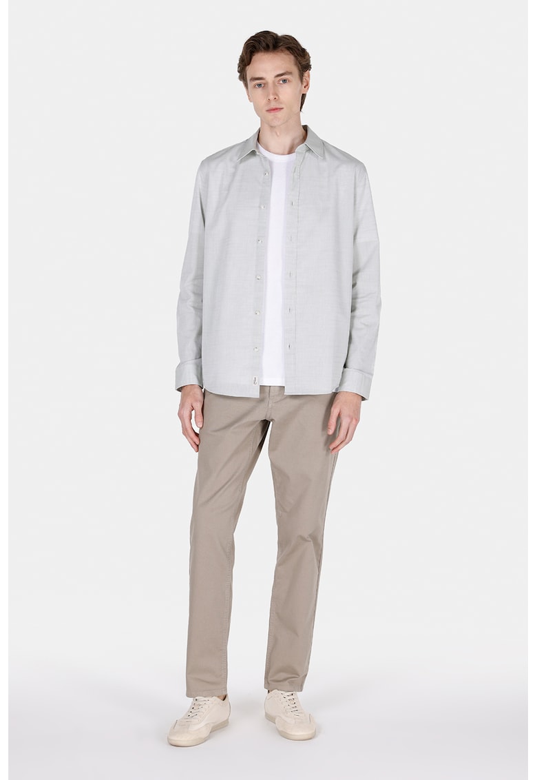 Camasa din bumbac cu maneci lungi CL1073846