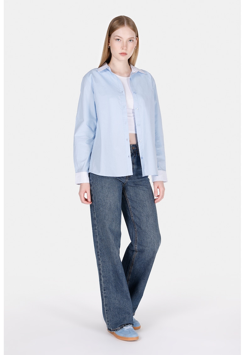 Camasa de bumbac cu dungi