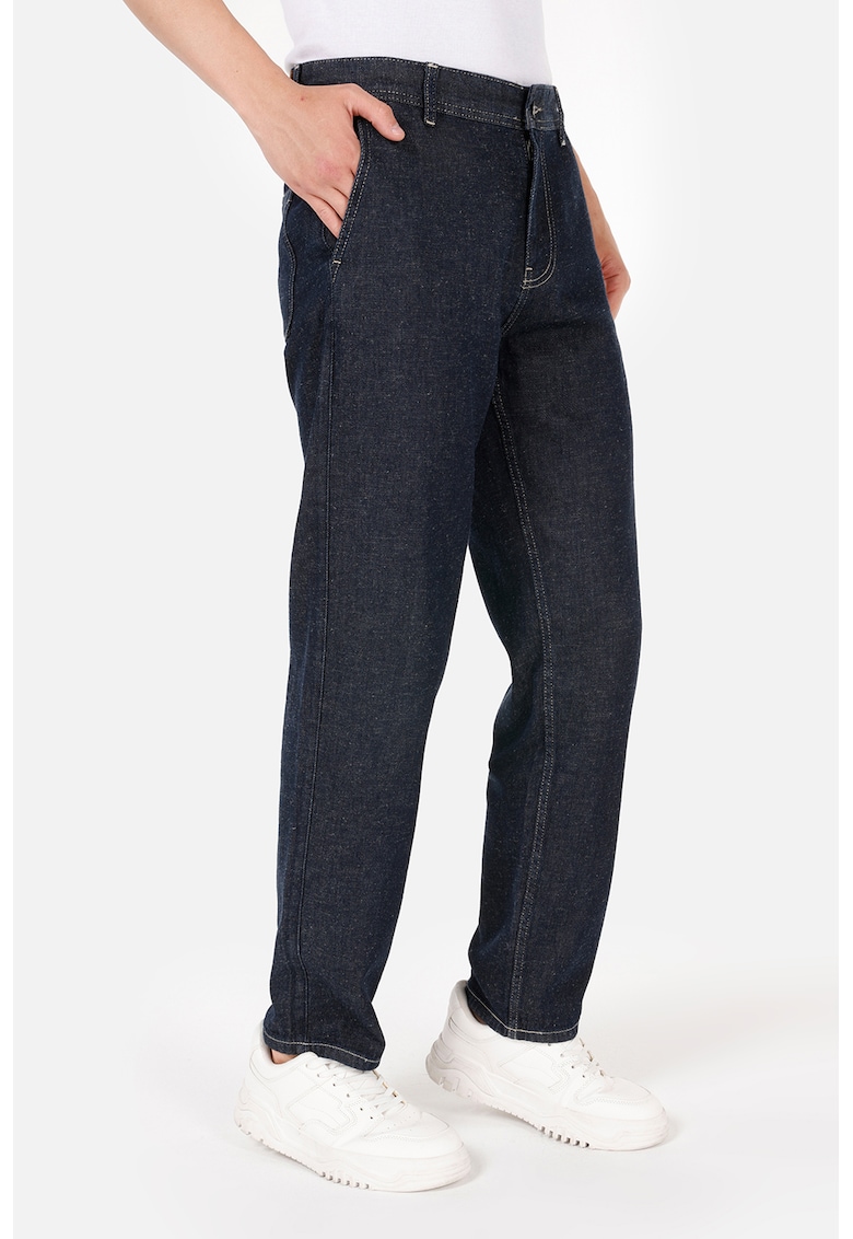 Blugi drepti din amestec de lyocell