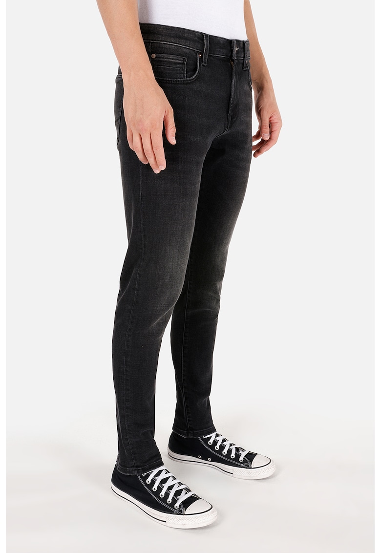 Blugi skinny cu 5 buzunare