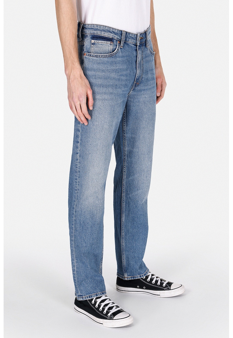 Blugi drepti din amestec de bumbac Blugi drepti din amestec de bumbac