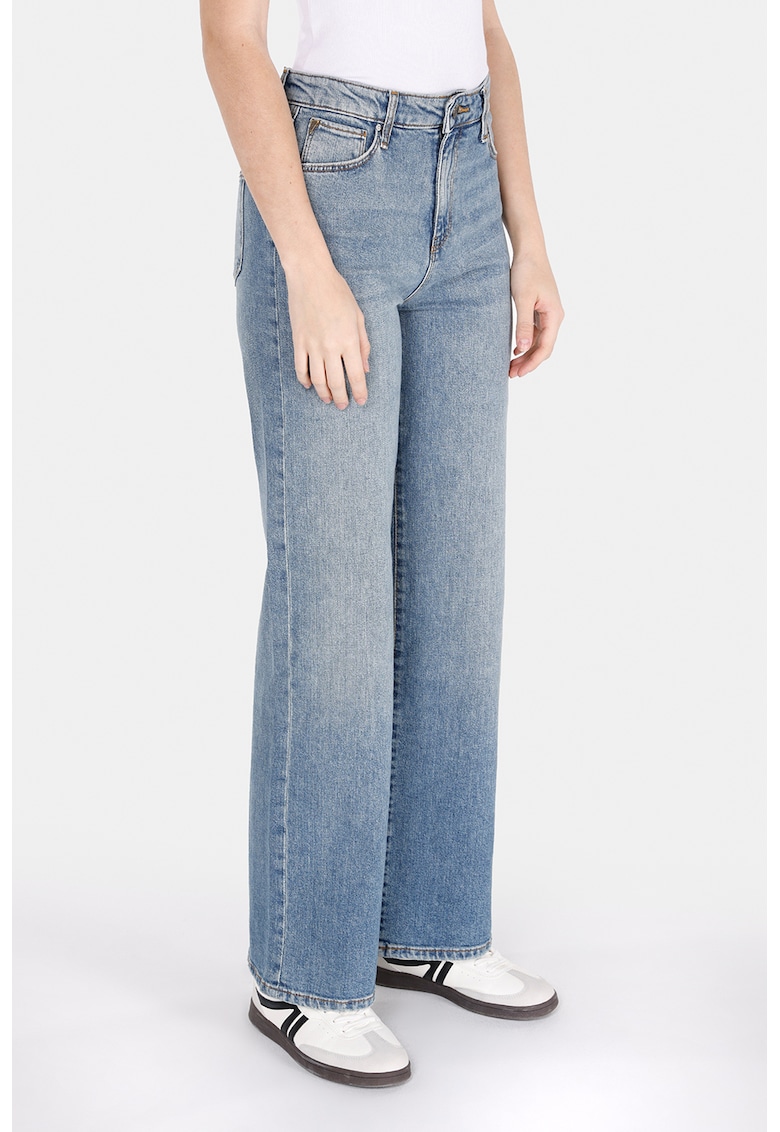 Blugi cu croiala ampla - Albastru