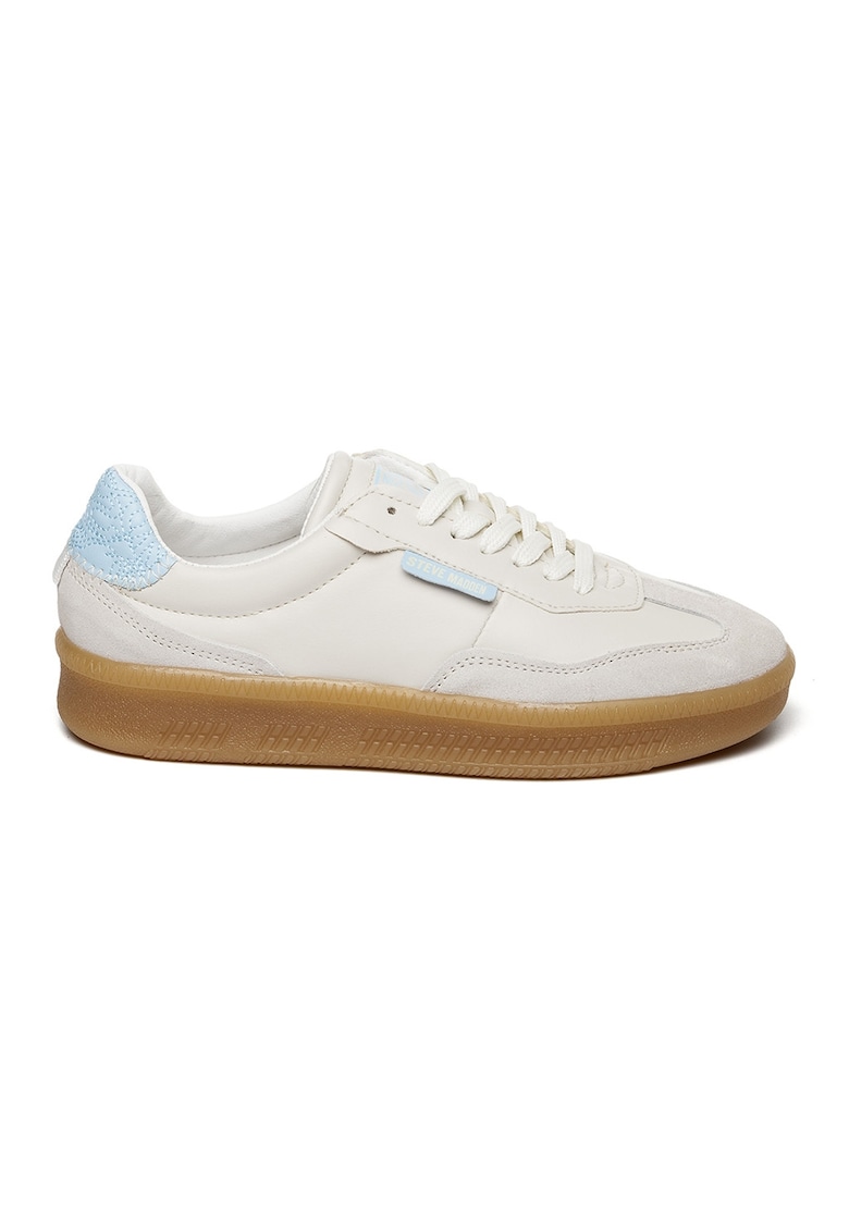 Steve Madden Pantofi sport Euphoria low-cut cu sireturi - Gri deschis/Albastru deschis