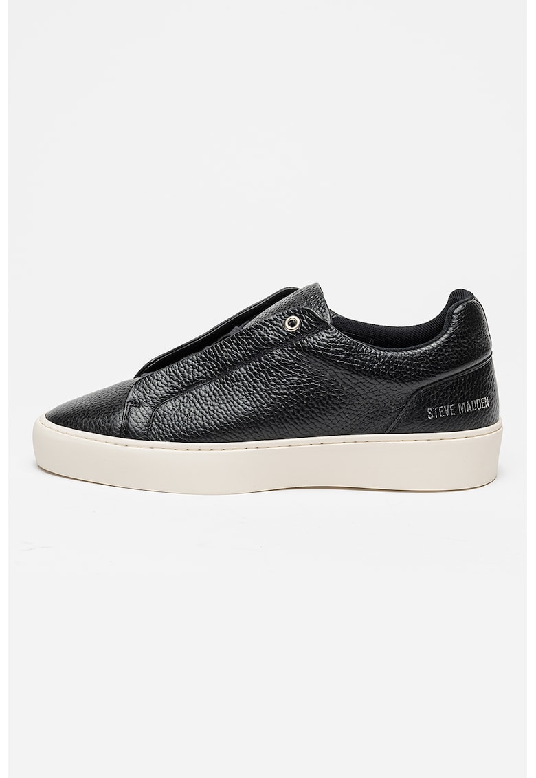 Pantofi sport din piele Lennox - Negru stins