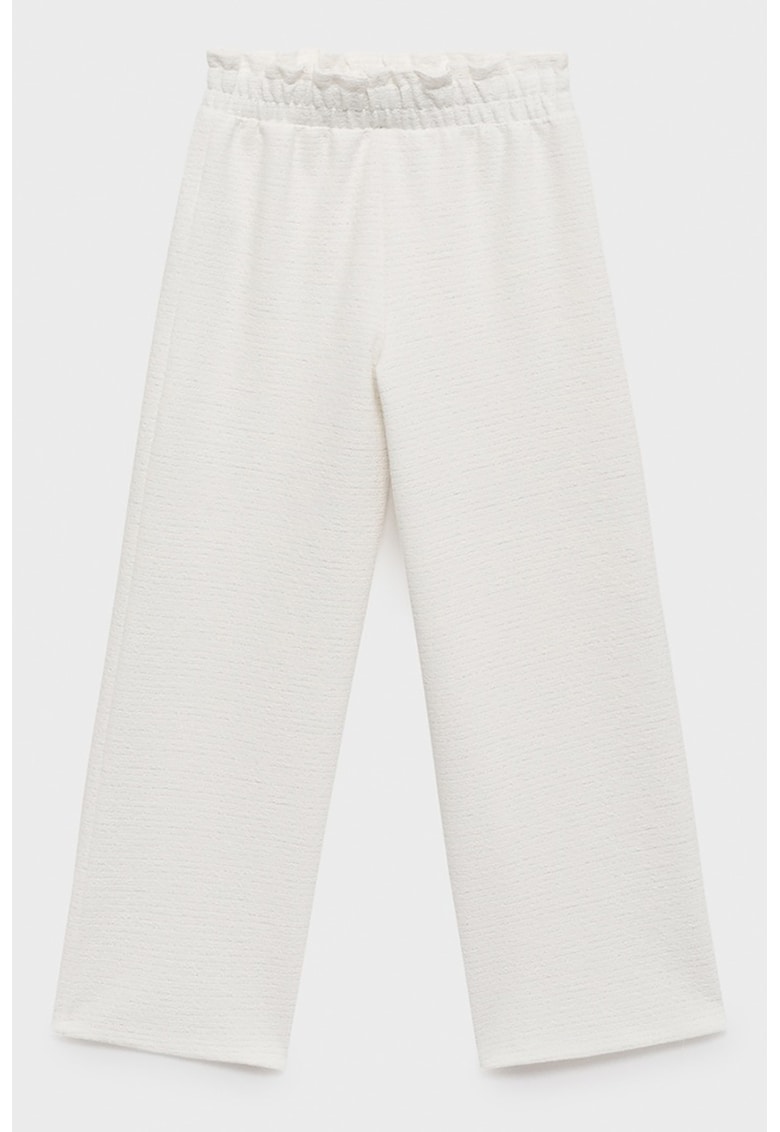 Pantaloni lejeri texturati