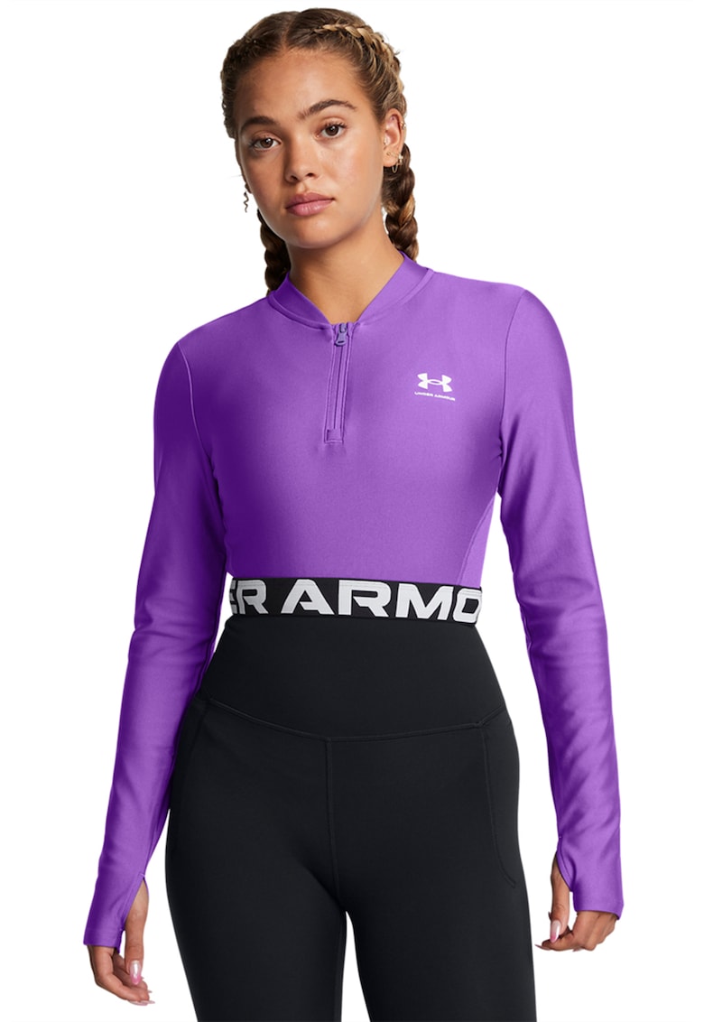 Bluza crop pentru fitness Heatgear