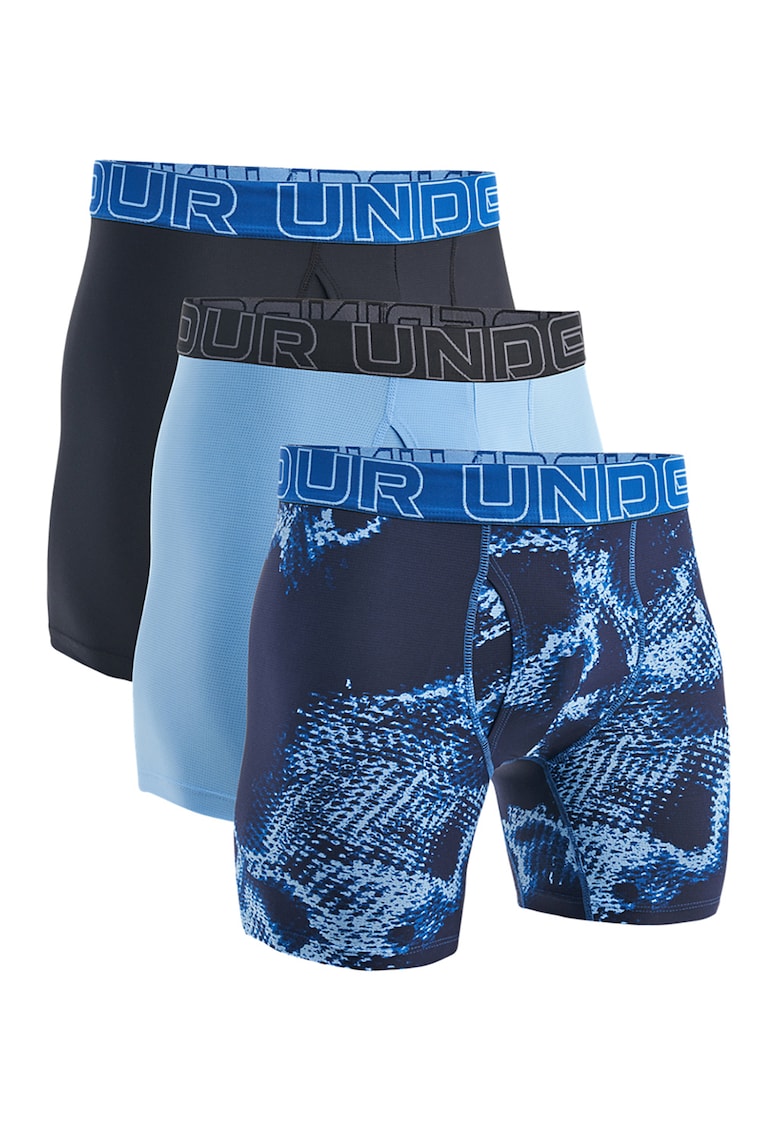 Set de boxeri cu banda logo in talie - 3 perechi