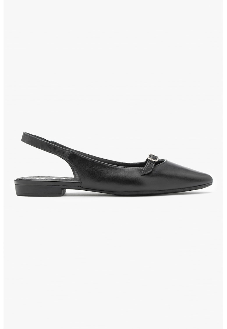 Balerini slingback din piele