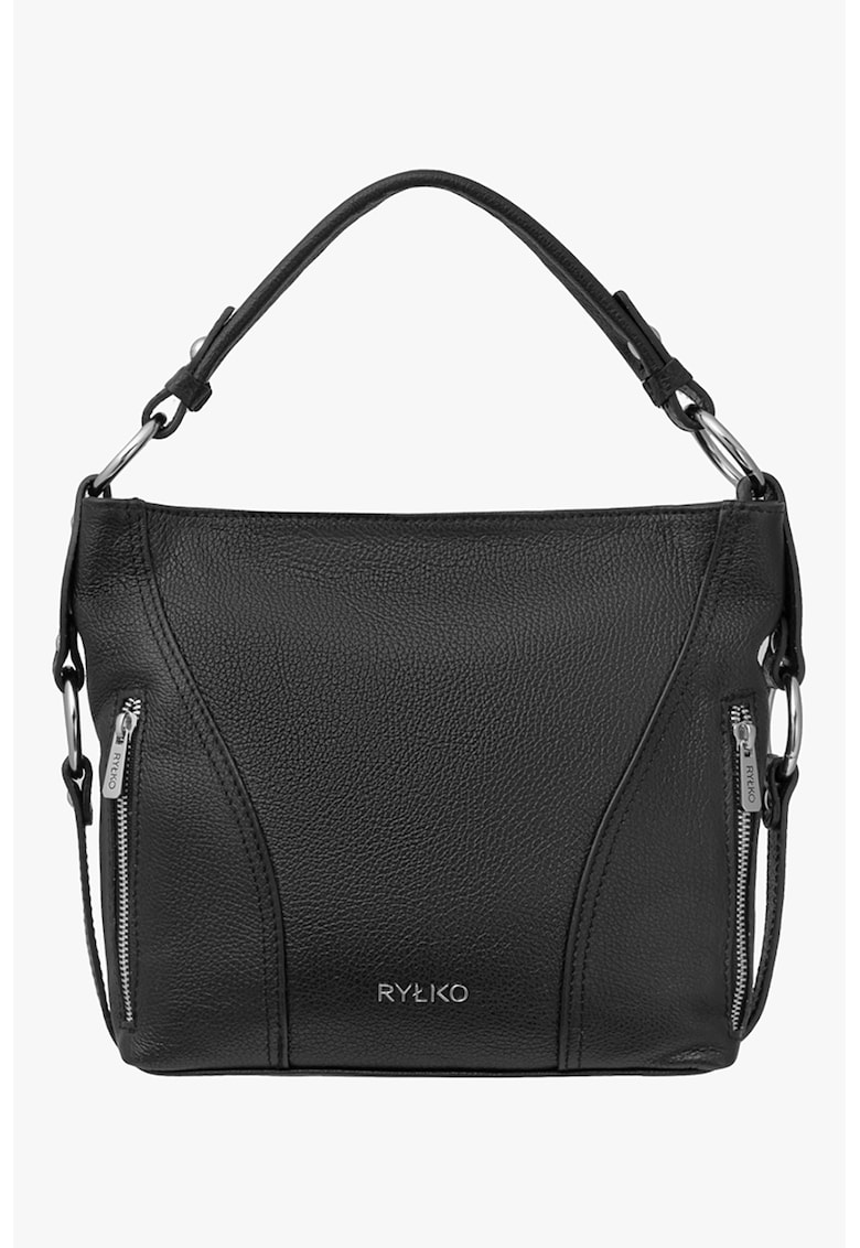 RYLKO - Geanta din piele cu bareta de umar
