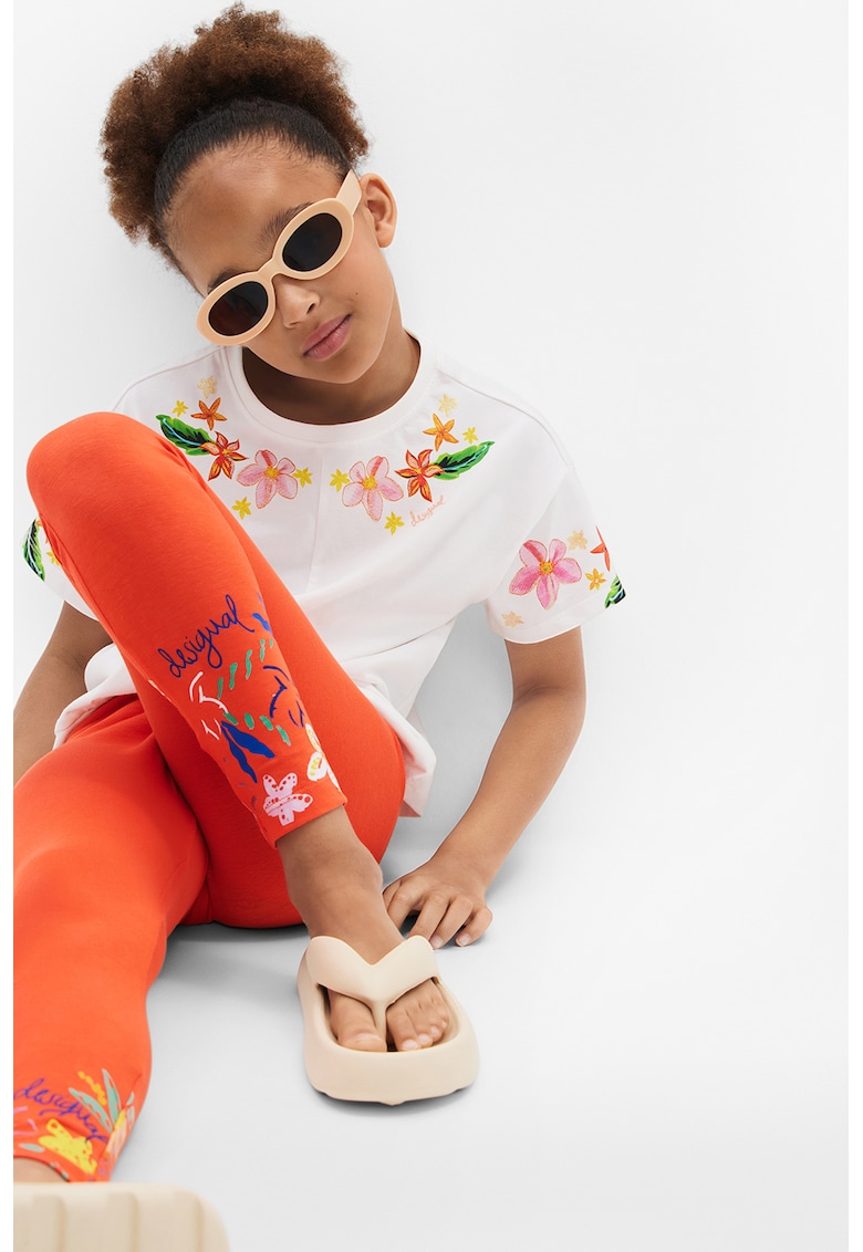 Colanti cu imprimeu floral