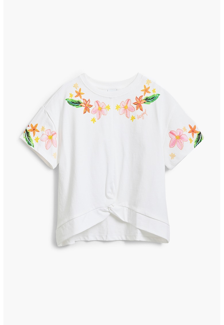 Tricou cu imprimeu floral