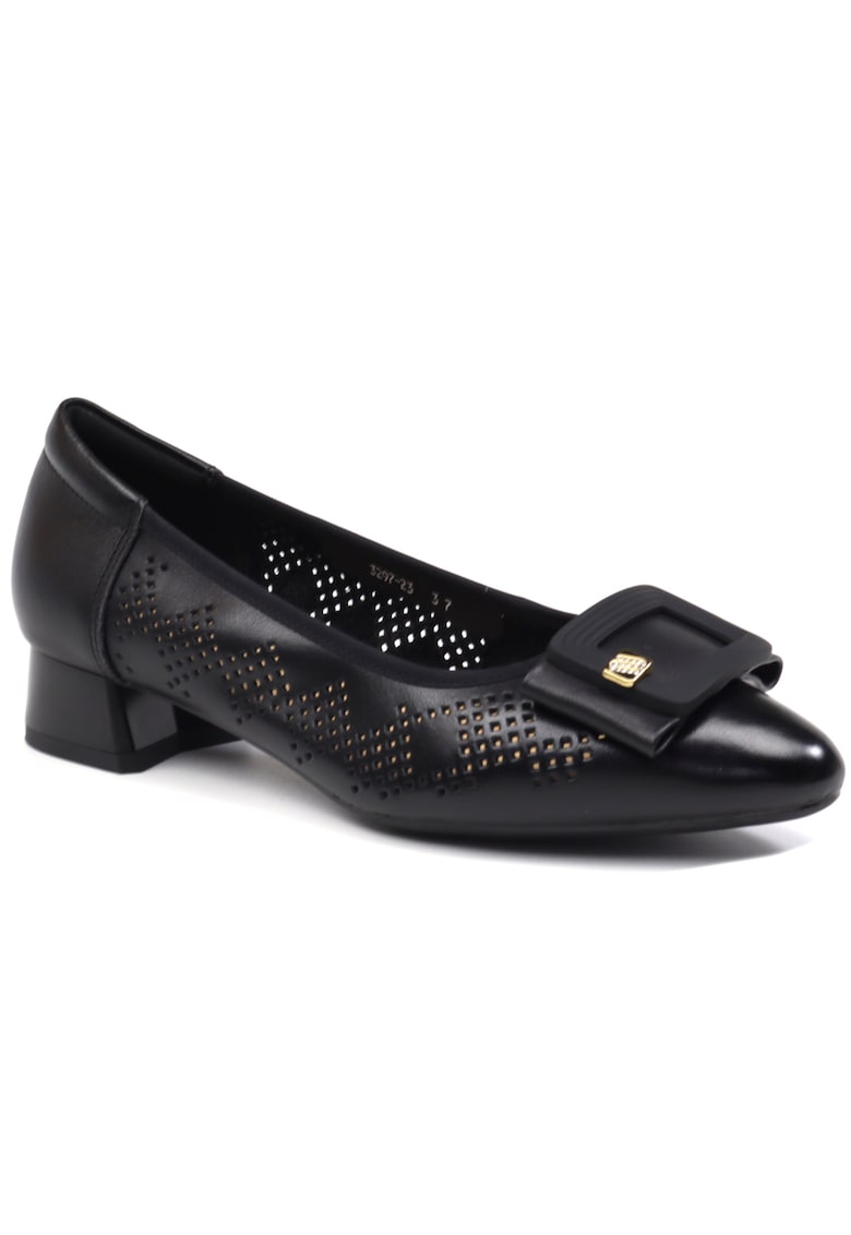 Pantofi dama perforati 3297 23 - Negru