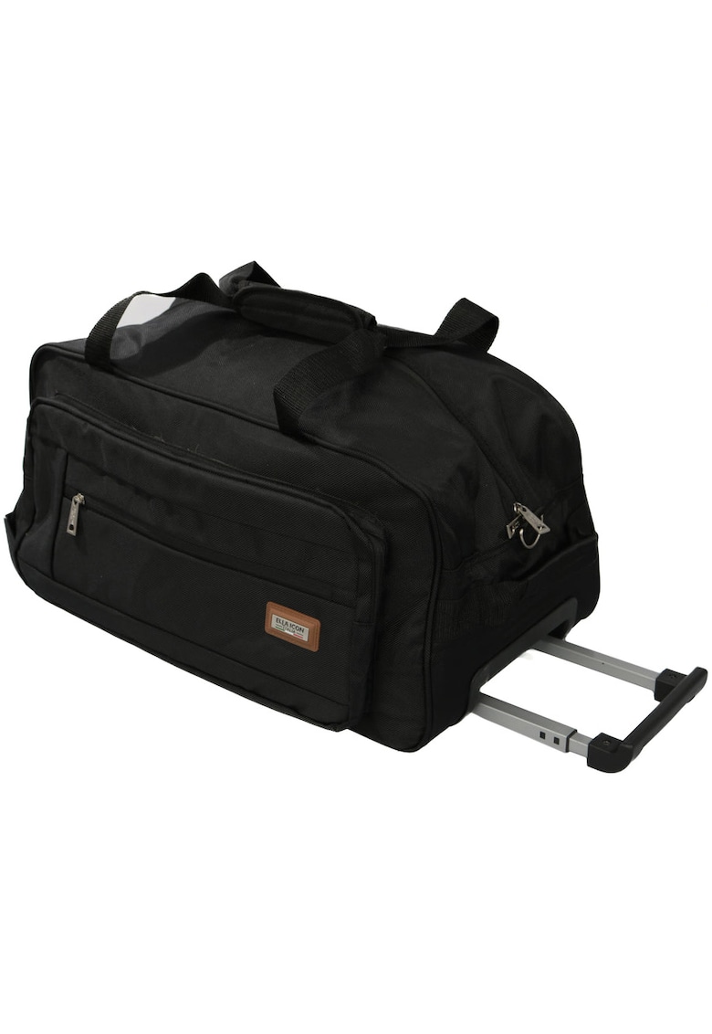 Geanta de voiaj tip troler Atena - 55x30x30cm - Negru