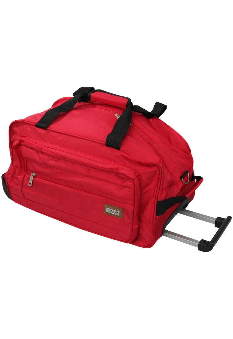 Geanta de voiaj tip troler Atena - 55x30x30cm - Rosu
