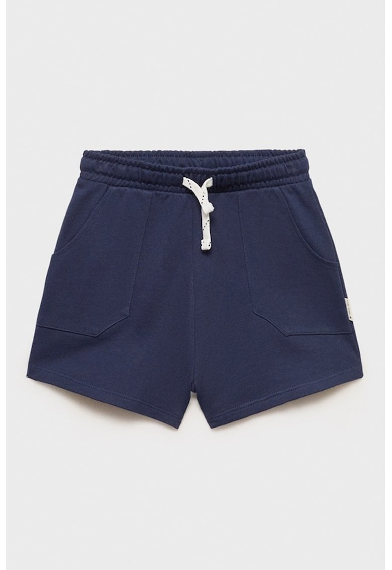 Pantaloni scurti din bumbac cu snur