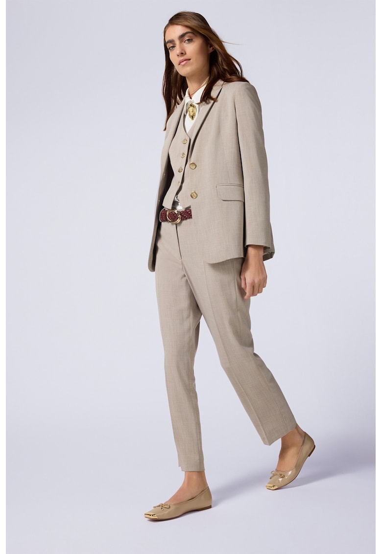 Pantaloni crop drepti