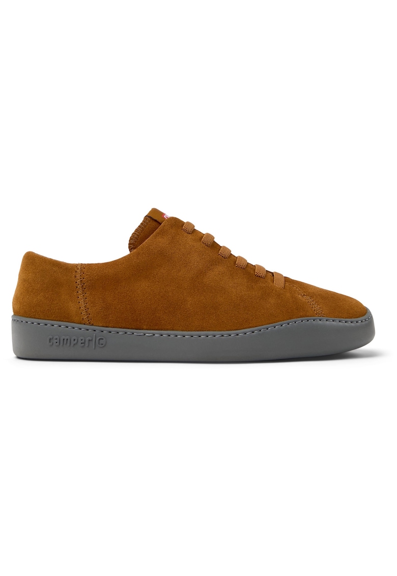 Pantofi sport de piele Peu Touring - Gri/Maro deschis