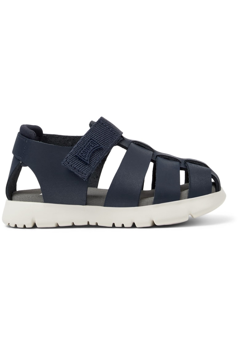 Sandale fisherman de piele Oruga 737 - Bleumarin