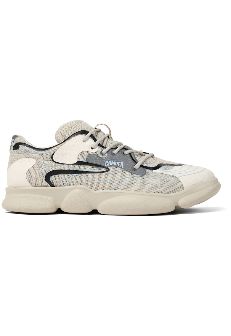Pantofi sport slip-on Karst - Alb/Gri