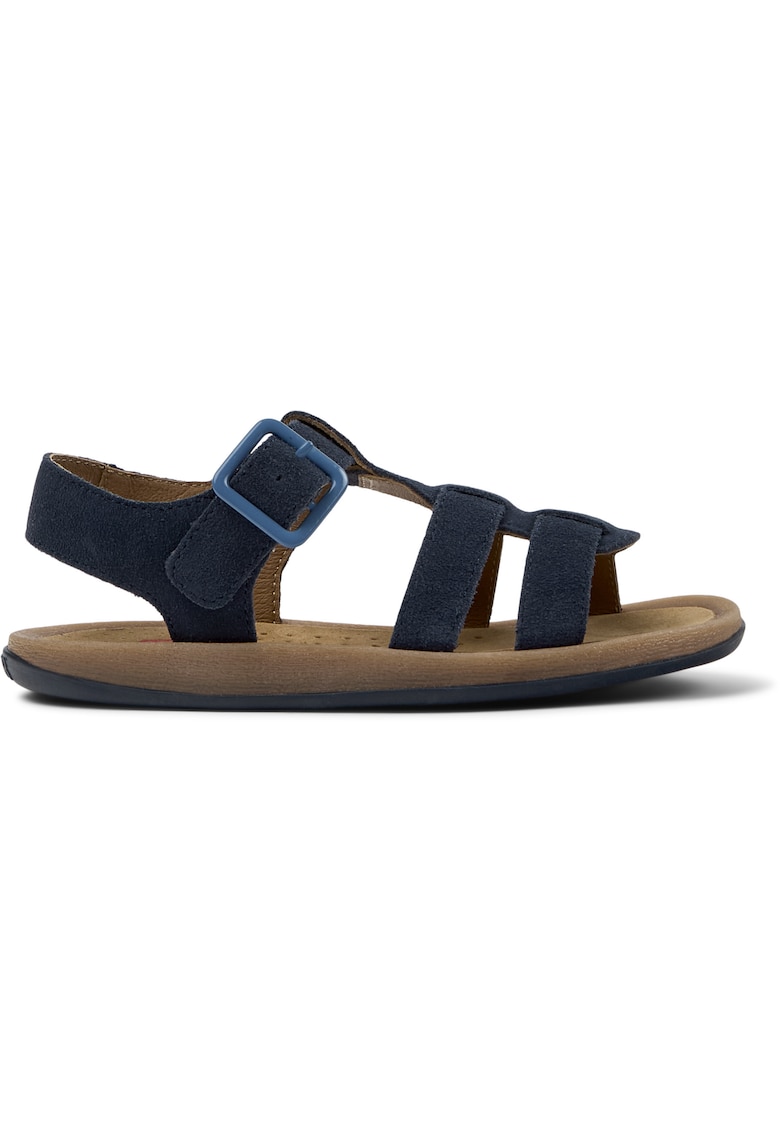 Sandale de piele intoarsa Bicho - Bleumarin