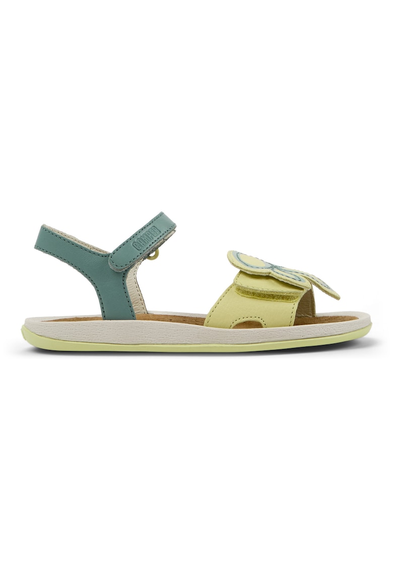 Sandale de piele Bicho Twins - Verde