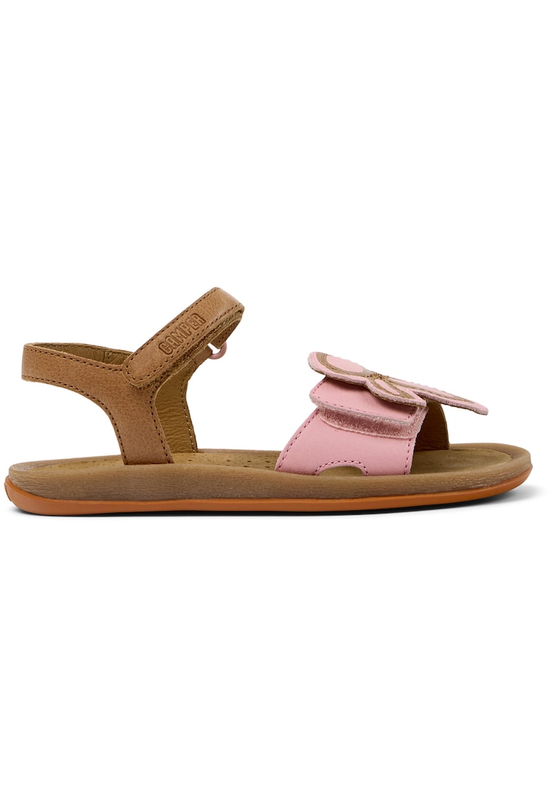 Sandale de piele Bicho Twins - Roz