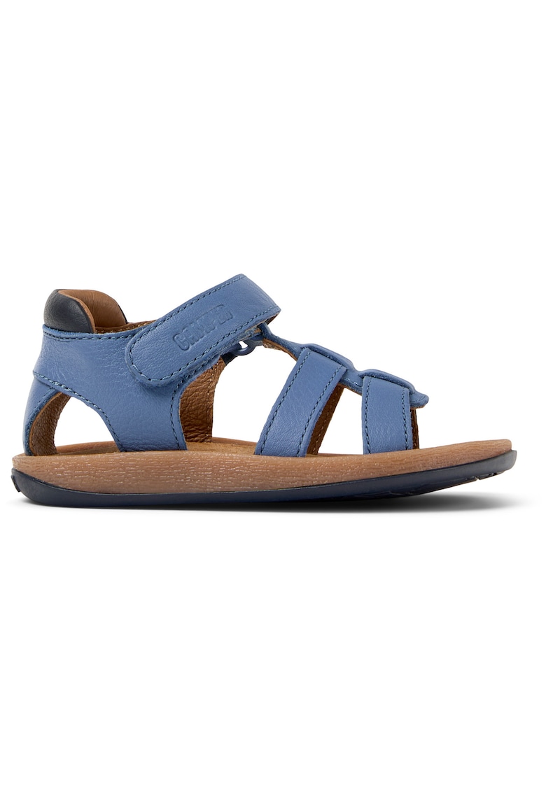 Sandale de piele cu velcro Bicho Bicho - Albastru