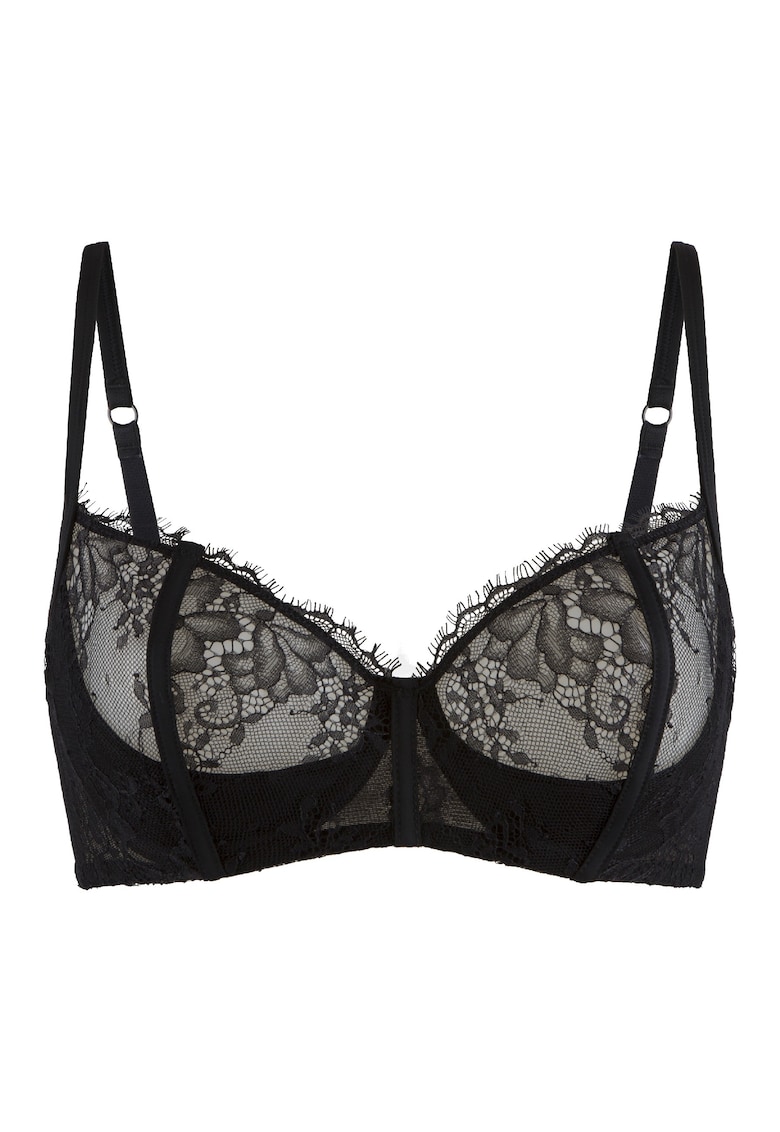 Sutien balconette de dantela