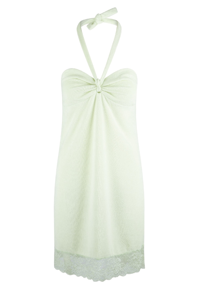 Rochie de plaja cu garnituri de dantela