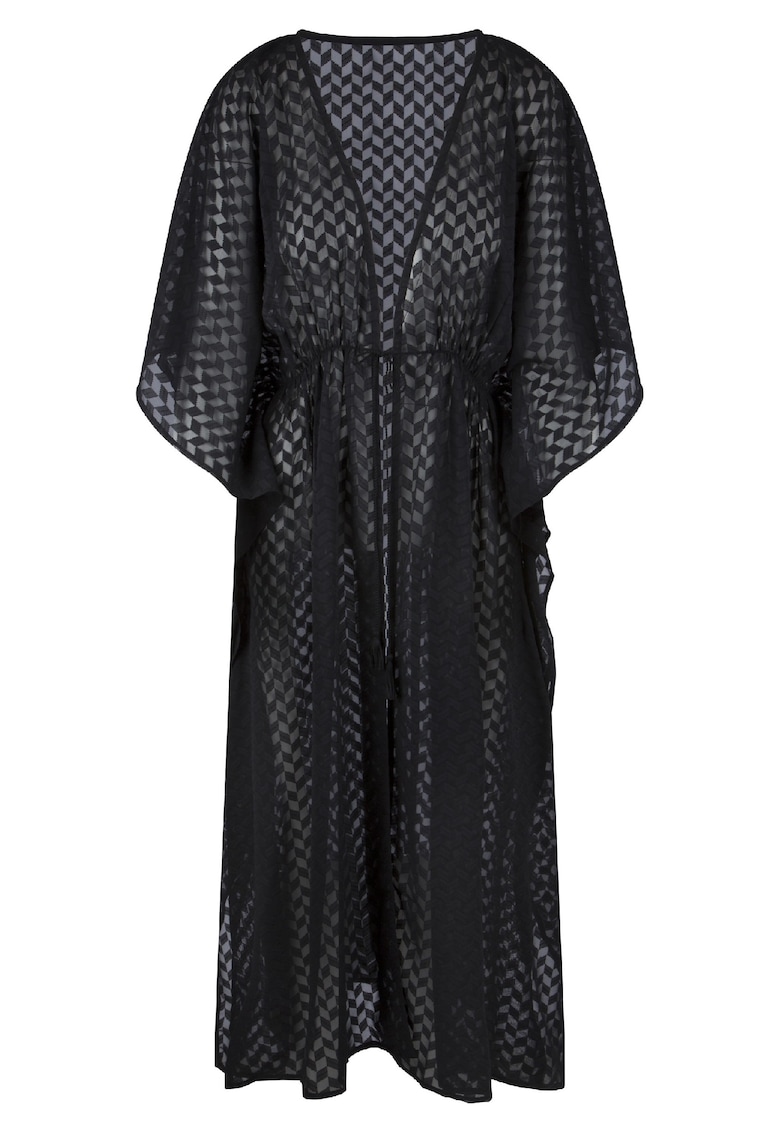 Chimono de plaja cu prinderi laterale