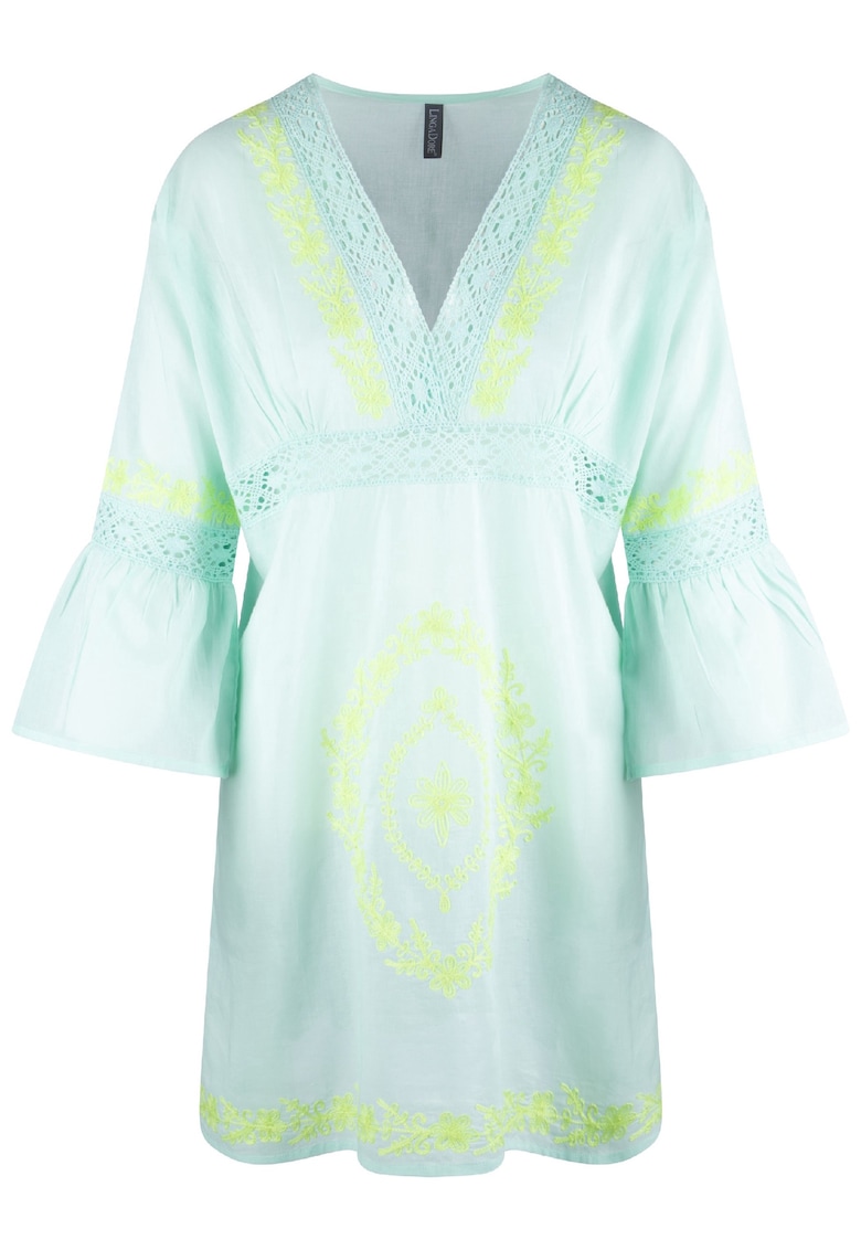 Rochie de plaja cu decolteu in V