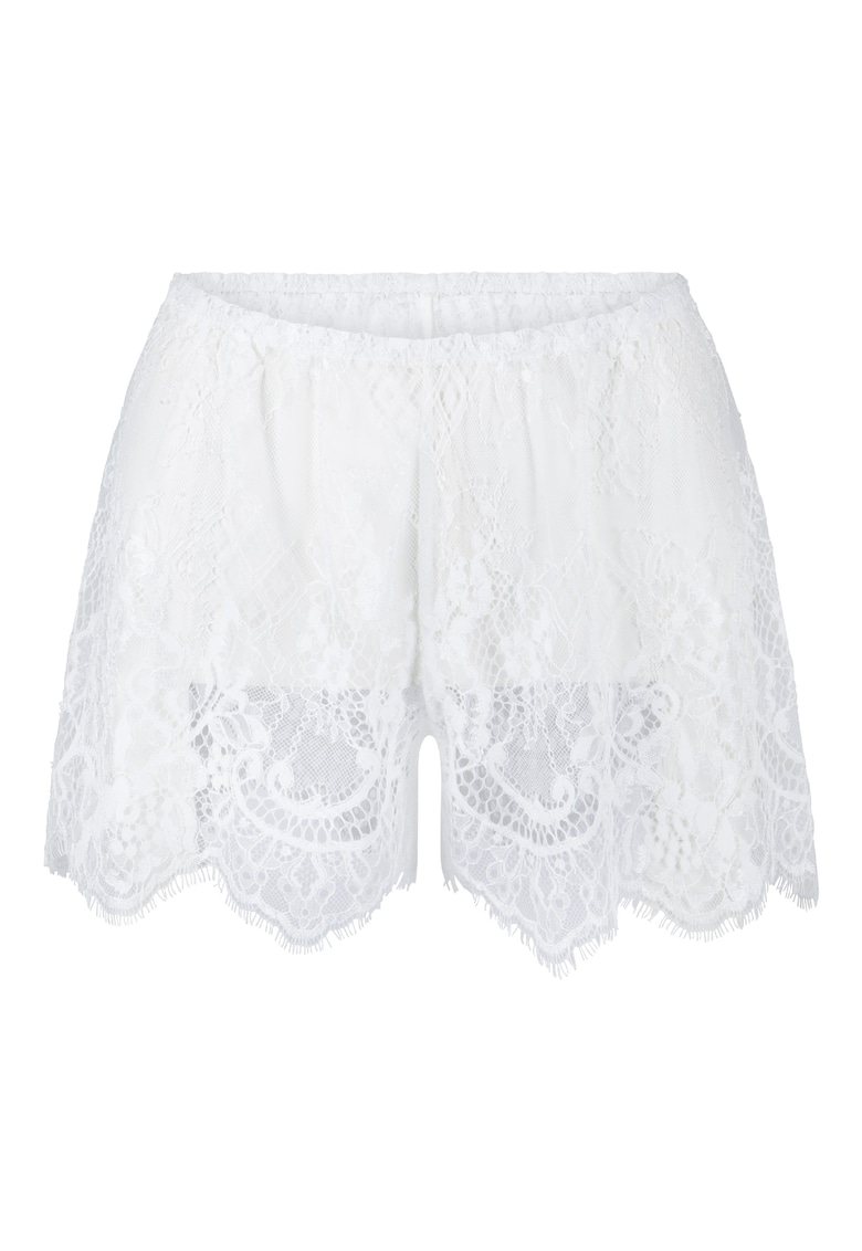 Pantaloni scurti de pijama cu dantela