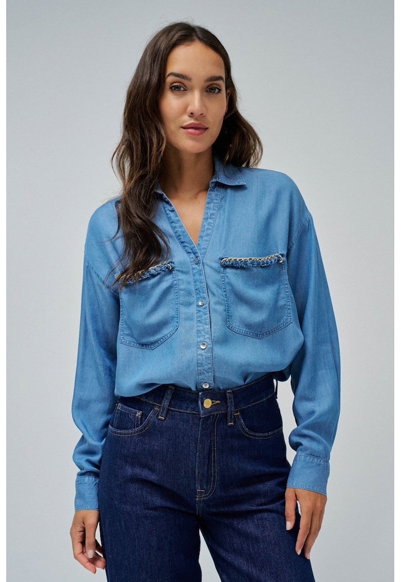 Camasa cu buzunare pe piept