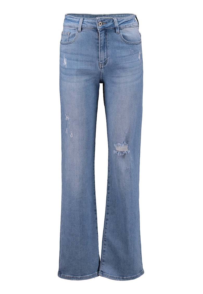 Blugi ampli din amestec de bumbac