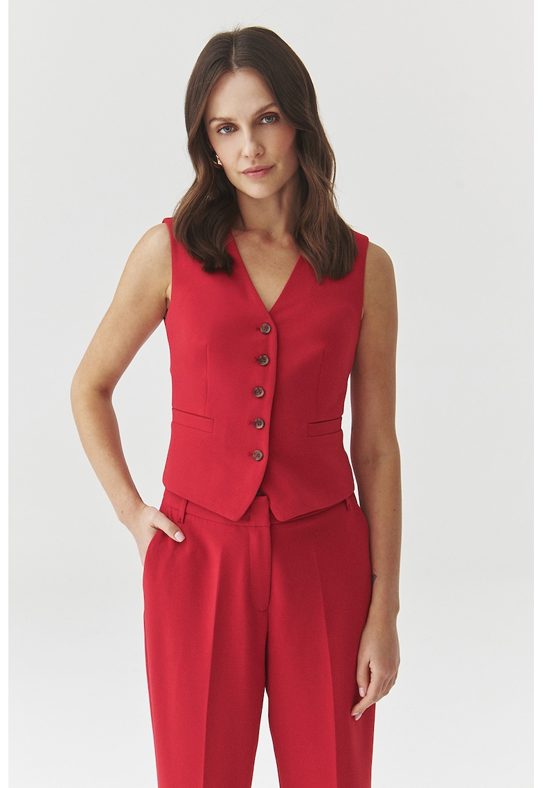 Vesta uni cu nasturi