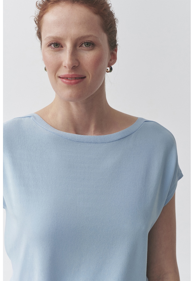 Bluza cu decolteu rotund