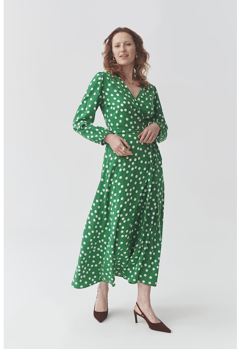 Rochie petrecuta cu buline