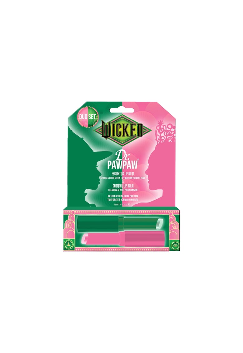 Set 2 balsamuri de buze Enchanting & Glimmer - Wicked x  2 x 3 g