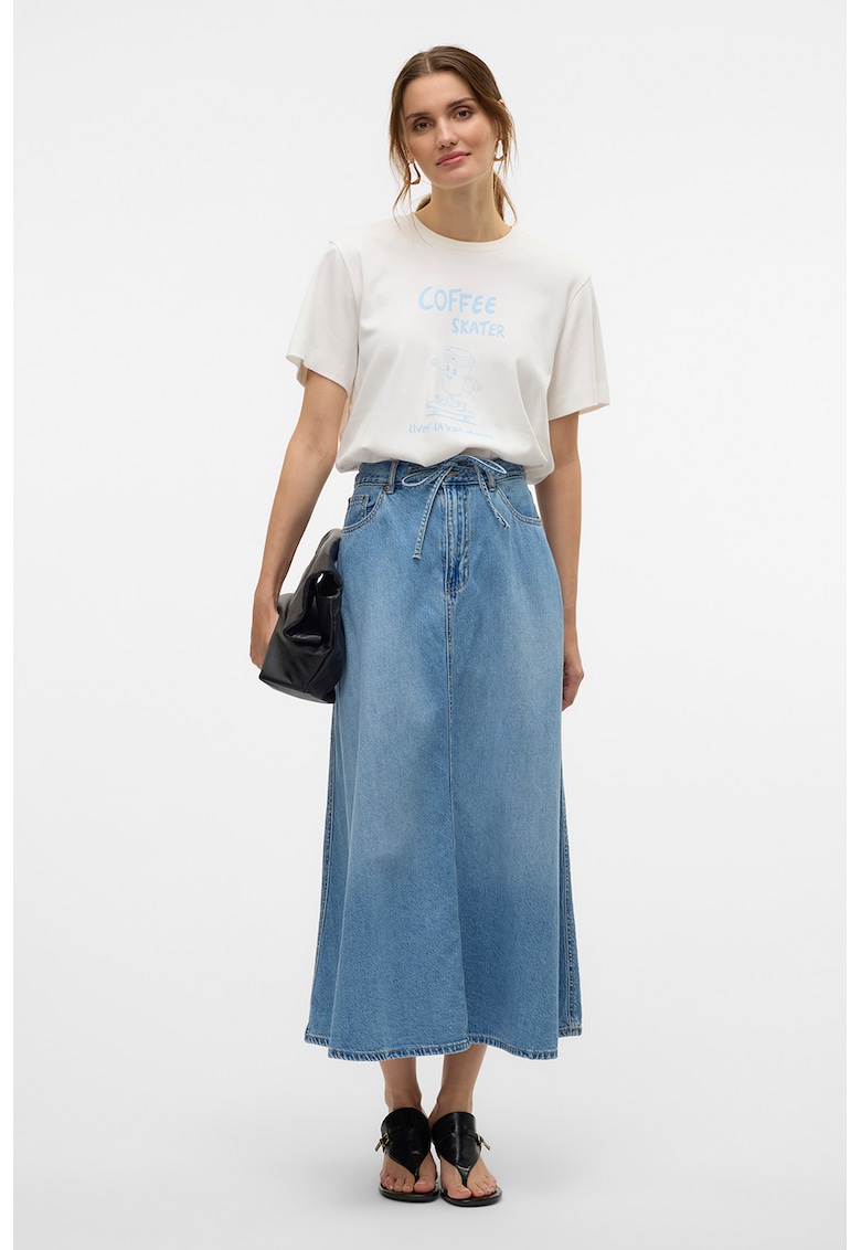 Tricou de bumbac organic cu imprimeu