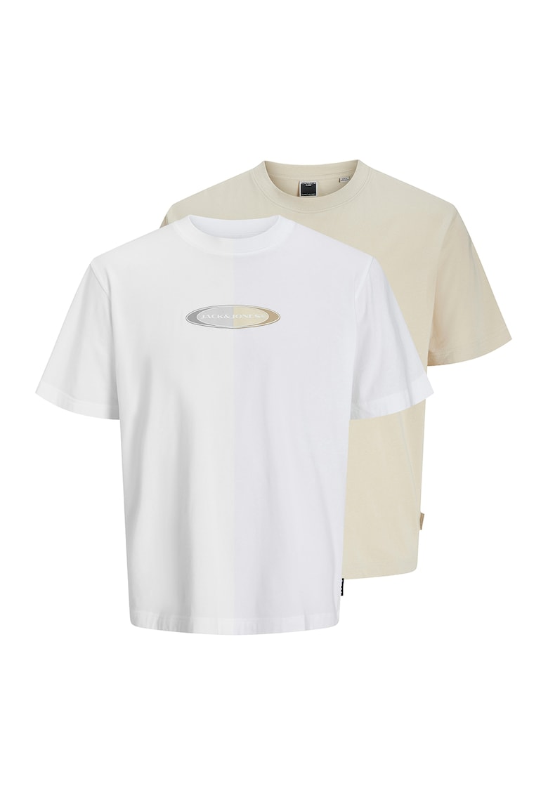 Set de tricouri cu logo - 2 piese