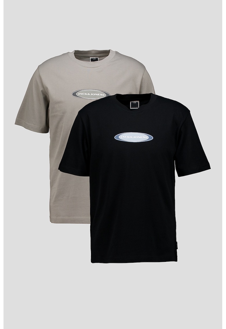 Set de tricouri cu logo - 2 piese