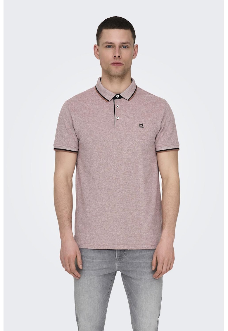 Tricou polo de bumbac organic