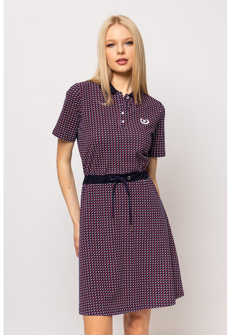 Rochie polo cu model si snur