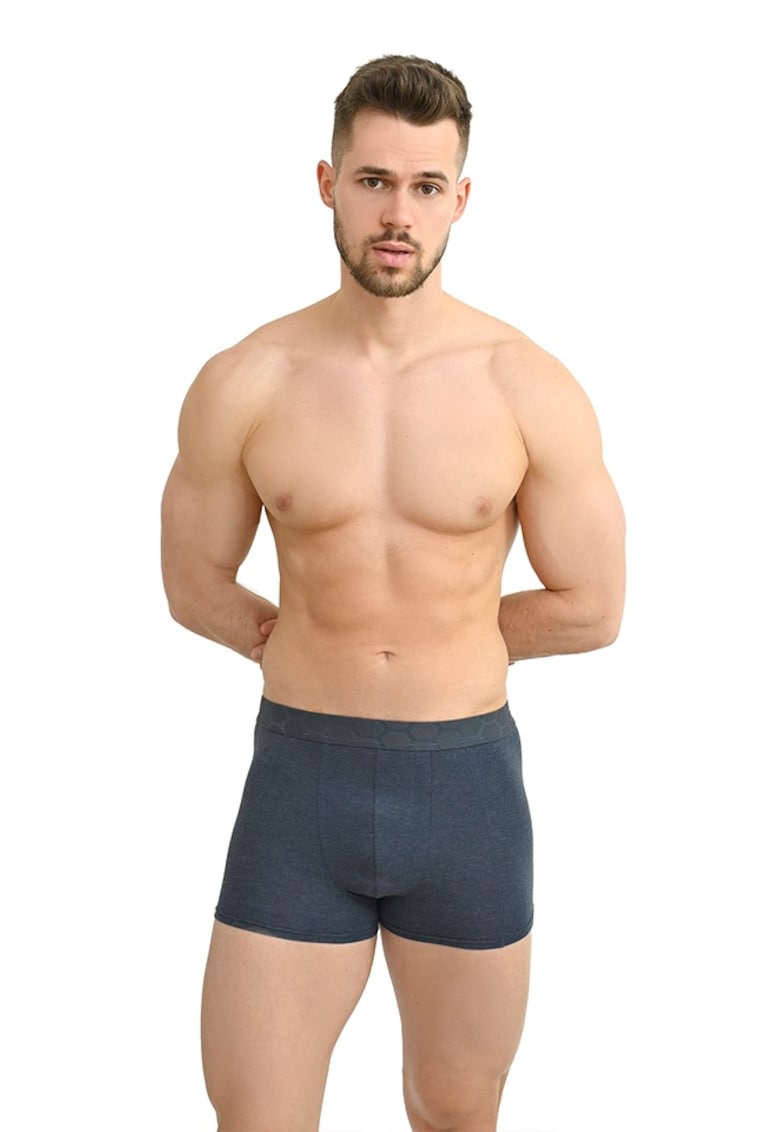 Boxeri BB116 - - Bleumarin melange