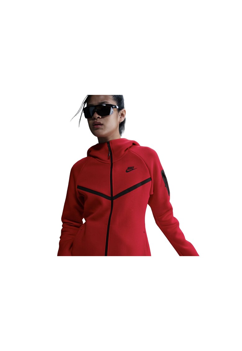 Hanorac Tech Fleece Wr Fz Hdy 2 HV6747657 Femei Rosu