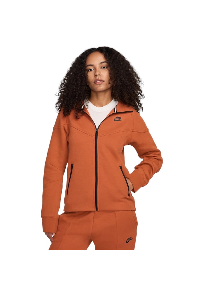 Hanorac Tech Fleece Windrunner 33760 - Portocaliu