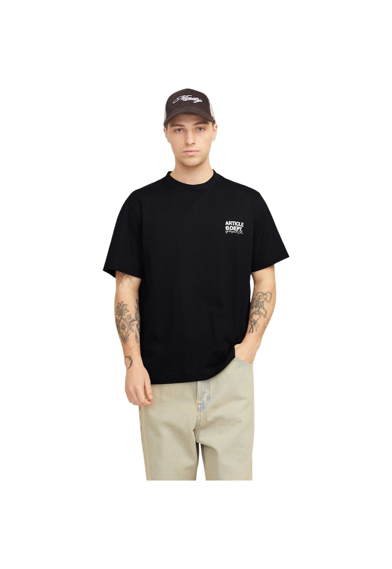 Tricou JACK &JONES Dynamic Dust 40557 - Negru
