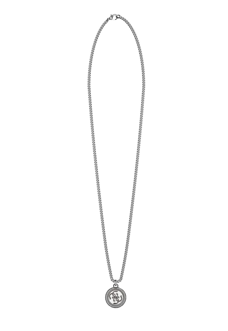 Colier din otel inoxidabil cu pandativ logo