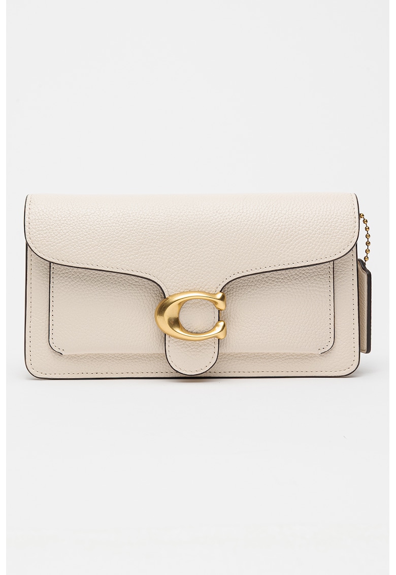 Geanta crossbody din piele cu bareta din lant Tabby