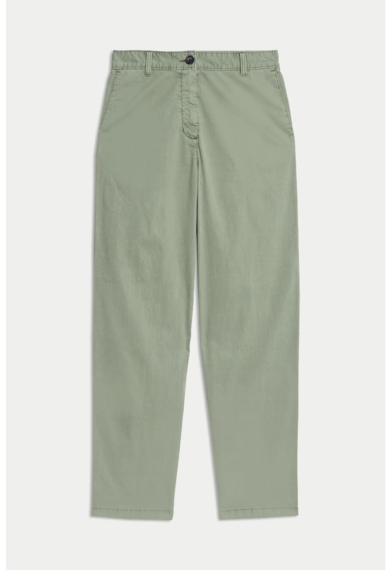 Pantaloni drepti cu buzunare laterale